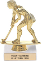 Trophy: Figure on marble base