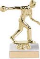 Trophy: Figure on marble base