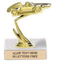 Trophy: Figure on marble base