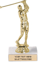 Trophy: Figure on marble base