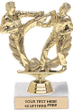 Trophy: Figure on marble base