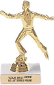 Trophy: Figure on marble base