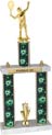 Trophy: Interchangeable column 2-Post w/ Trim