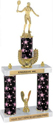18 inch Wreath Riser Two-Post Trophy