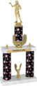 Trophy: 2-Post w/ Wreath Riser & Trim