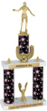 Trophy: 2-Post w/ Wreath Riser & Trim