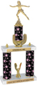 Trophy: 2-Post w/ Wreath Riser & Trim