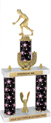 Trophy: 2-Post w/ Wreath Riser & Trim