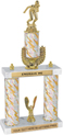 Trophy: 2-Post w/ Wreath Riser & Trim