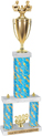 Trophy: 2-Post w/ Square/Oval Center Column & Trim