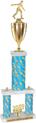 Trophy: 2-Post w/ Square/Oval Center Column & Trim