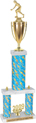 Trophy: 2-Post w/ Square/Oval Center Column & Trim