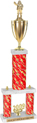 Trophy: 2-Post w/ Square/Oval Center Column & Trim