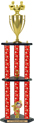 Trophy: Interchangeable 3-Post w/ Insert