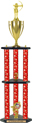 Trophy: Interchangeable 3-Post w/ Insert