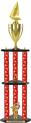 Trophy: Interchangeable 3-Post w/ Insert