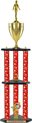 Trophy: Interchangeable 3-Post w/ Insert