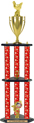 Trophy: Interchangeable 3-Post w/ Insert