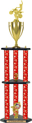 Trophy: Interchangeable 3-Post w/ Insert