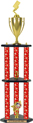 Trophy: Interchangeable 3-Post w/ Insert