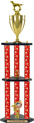 Trophy: Interchangeable 3-Post w/ Insert