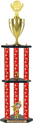 Trophy: Interchangeable 3-Post w/ Insert