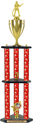 Trophy: Interchangeable 3-Post w/ Insert