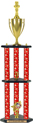 Trophy: Interchangeable 3-Post w/ Insert