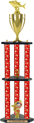 Trophy: Interchangeable 3-Post w/ Insert