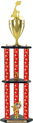 Trophy: Interchangeable 3-Post w/ Insert