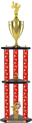 Trophy: Interchangeable 3-Post w/ Insert