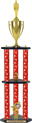 Trophy: Interchangeable 3-Post w/ Insert