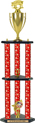 Trophy: Interchangeable 3-Post w/ Insert