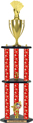 Trophy: Interchangeable 3-Post w/ Insert