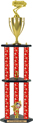 Trophy: Interchangeable 3-Post w/ Insert