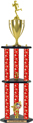 Trophy: Interchangeable 3-Post w/ Insert