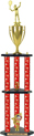 Trophy: Interchangeable 3-Post w/ Insert
