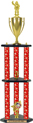 Trophy: Interchangeable 3-Post w/ Insert