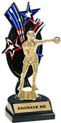 Trophy: Triple Star Backdrop [red-white-blue]