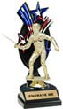 Trophy: Triple Star Backdrop [red-white-blue]