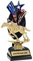 Trophy: Triple Star Backdrop [red-white-blue]
