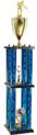 Trophy: Interchangeable column 4-Post w/ Trim