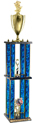 Trophy: Interchangeable column 4-Post w/ Trim