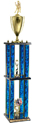 Trophy: Interchangeable column 4-Post w/ Trim