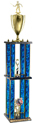 Trophy: Interchangeable column 4-Post w/ Trim