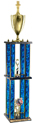 Trophy: Interchangeable column 4-Post w/ Trim