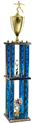 Trophy: Interchangeable column 4-Post w/ Trim