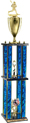 Trophy: Interchangeable column 4-Post w/ Trim