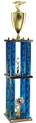 Trophy: Interchangeable column 4-Post w/ Trim