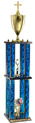 Trophy: Interchangeable column 4-Post w/ Trim